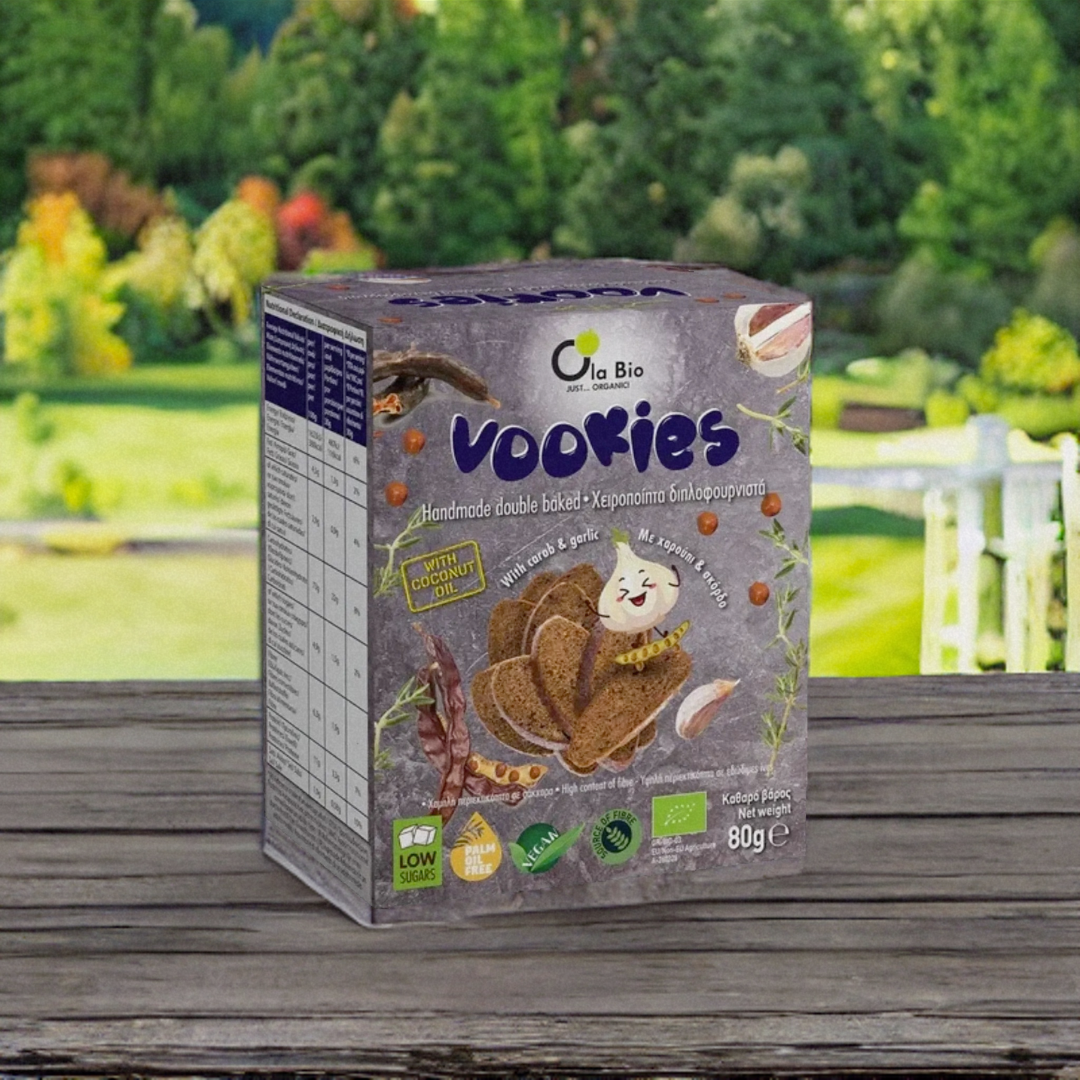 Vookies Με Χαρούπι & Σκόρδο