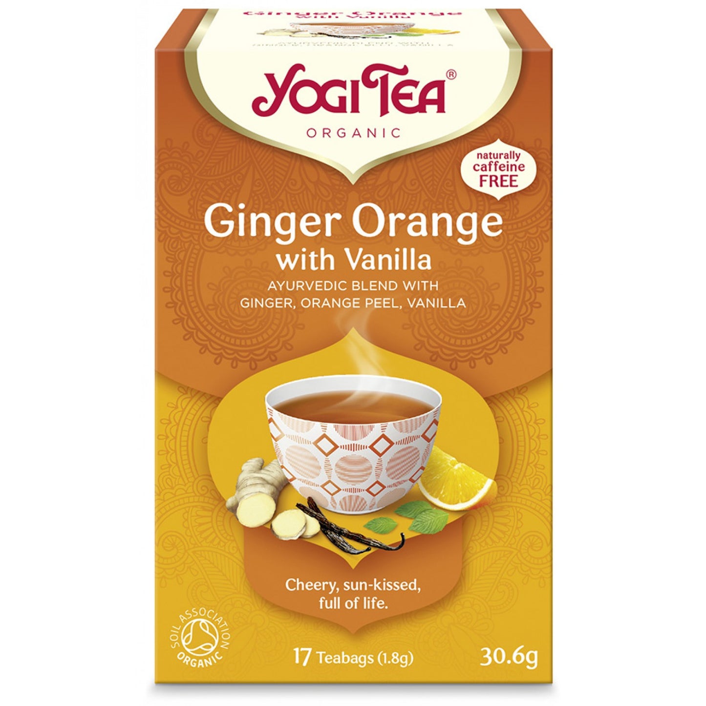 YOGI TEA GINGER ORANGE