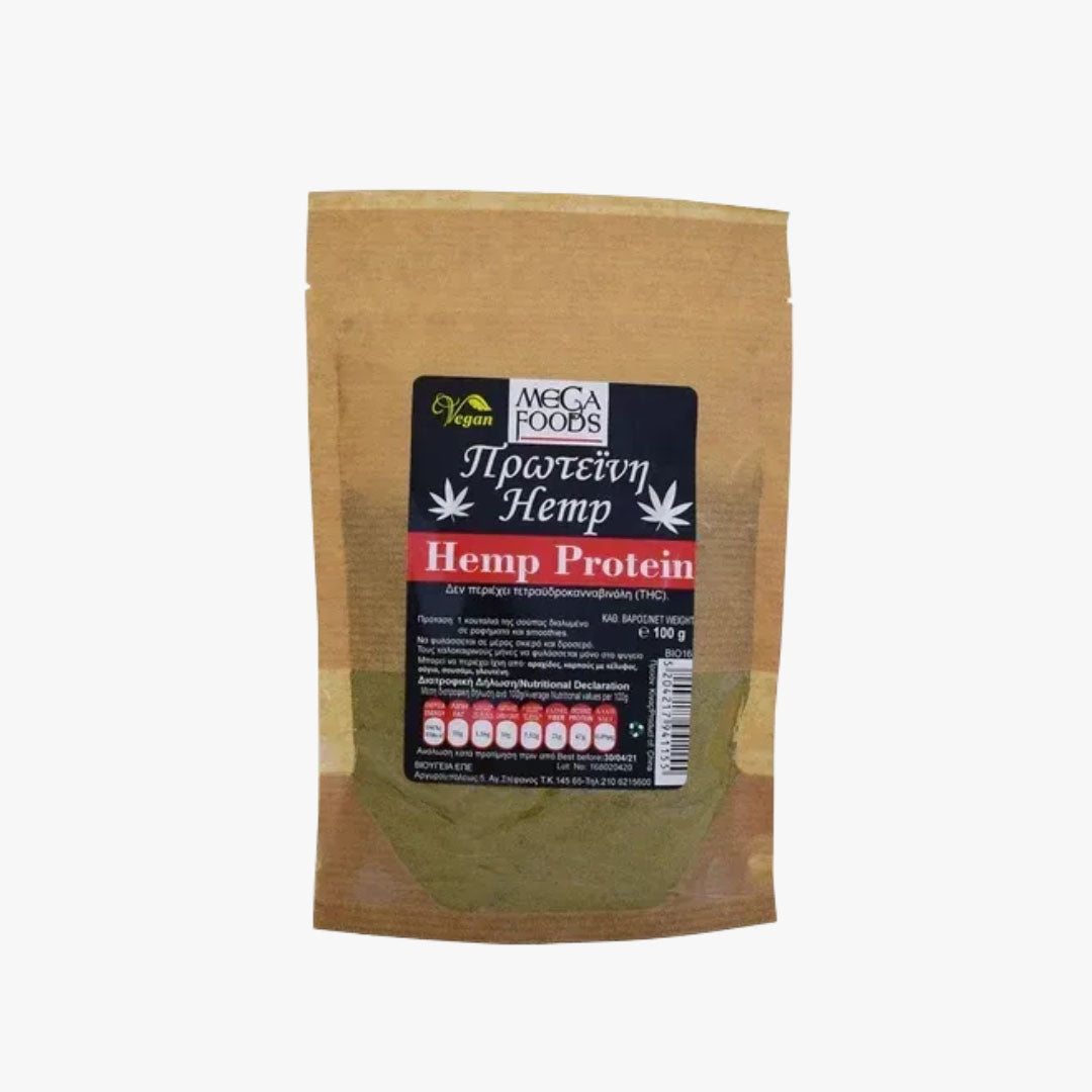 ΠΡΩΤΕΪΝΗ ΚΑΝΝΑΒΗΣ (HEMP PROTEIN POWDER)