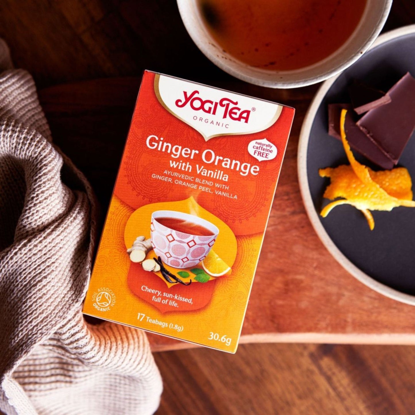 YOGI TEA GINGER ORANGE