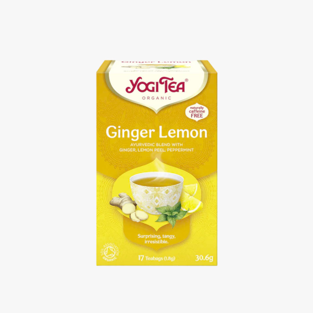 YOGI TEA GINGER LEMON