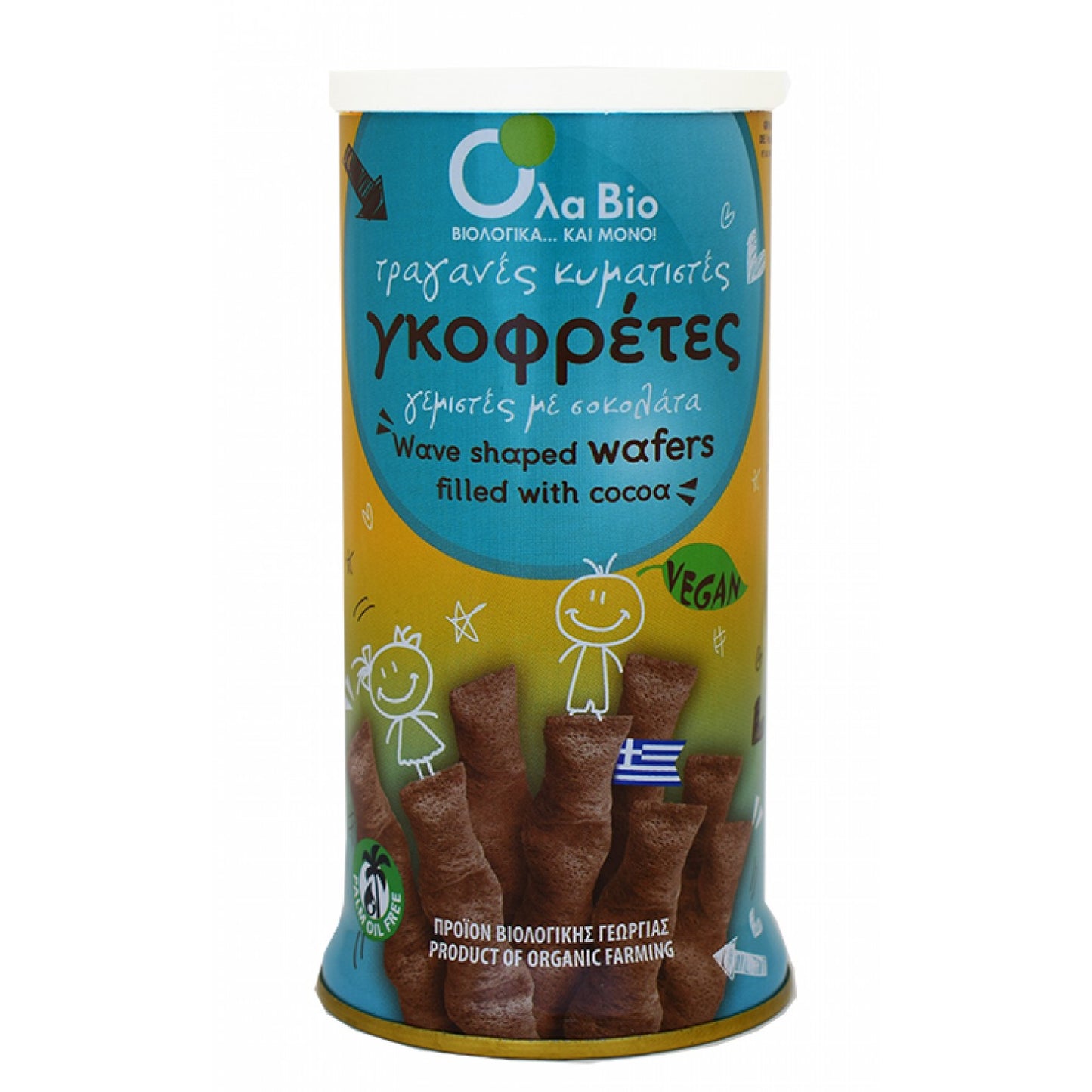 ΓΚΟΦΡΕΤΕΣ ΓΕΜΙΣΤΕΣ ΜΕ ΣΟΚΟΛΑΤΑ (ΠΟΥΡΑΚΙΑ) VEGAN